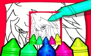 Anime Vampire Girl Coloring Pages