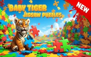 Baby Tiger Jigsaw Puzzles