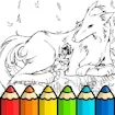Coloring Pages Of Anime Wolves