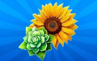 Merge Flowers in Bubbles 2048!