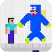 Noob vs Blue Monster