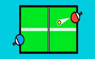 Ping Pong Tennis Table 2D