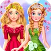 Princess Girls Spring Blossoms