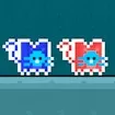 Red and Blue Cat