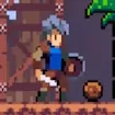 The Blue-Haired Warrior vs. the Red Mushroom Monsters